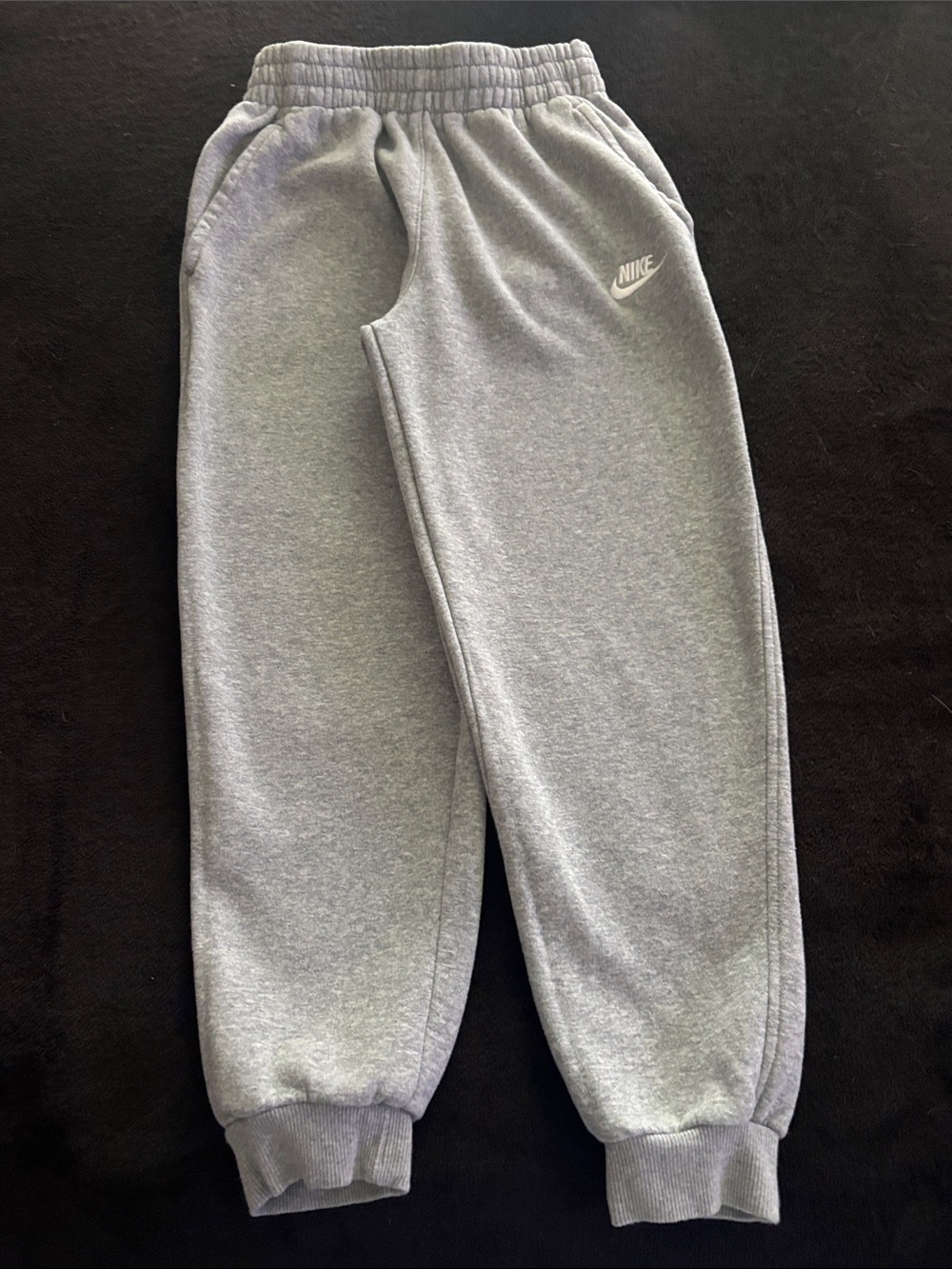 Nike Kids Light Grey Jogger Sweatpants
